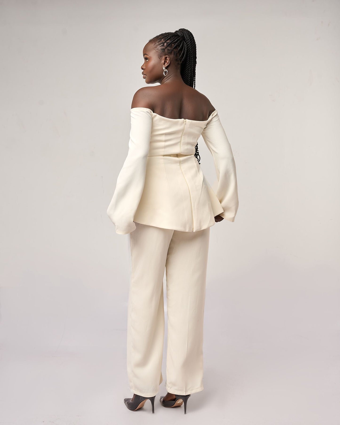 Elegant Off shoulder blazer